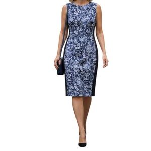 J. McLaughlin Dress NWT Sheath Midi Floral
